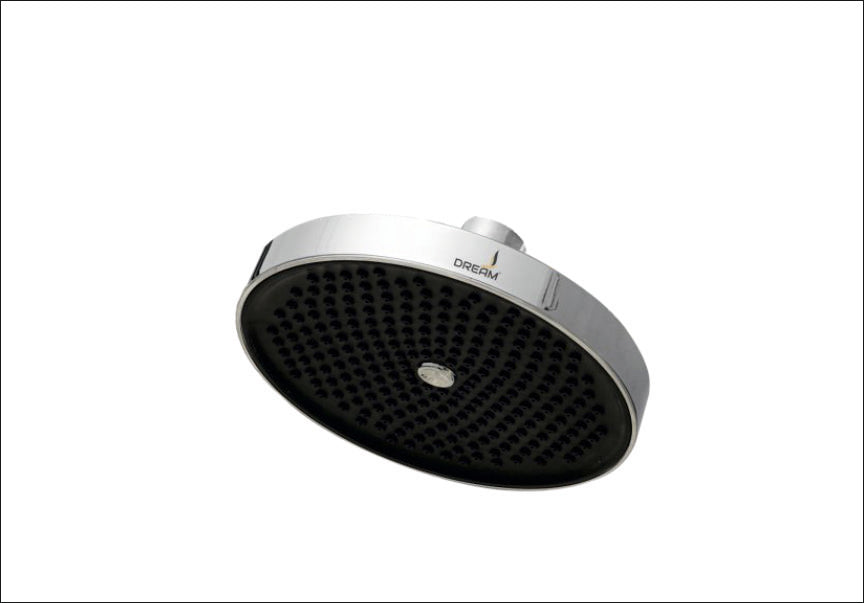 BS01-ABS DELL SHOWER ROUND 6''