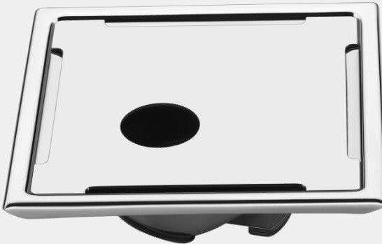 D606H SS FLOOR TRAP 150*150 SATIN (HOLE)