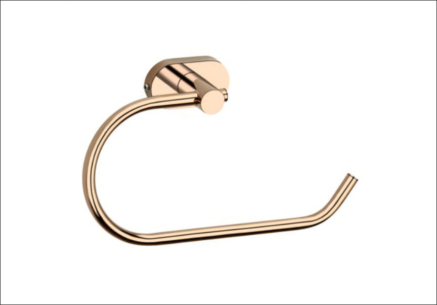 DR105-DOVE ROSE GOLD NAPKIN RING