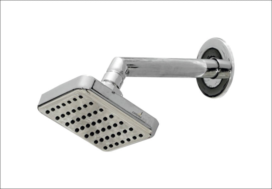 OHS16-ABS RICH SHOWER 4" X 4" WITH ARM
