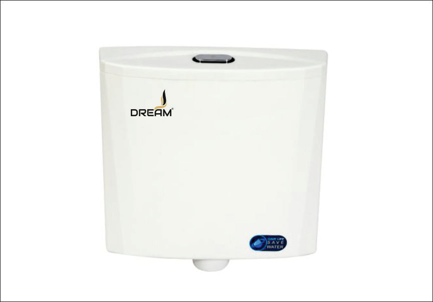 SB08-DREAM FLUSH TANK CENTER PUSH