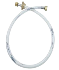 DC17G-PVC CON. PIPE GOLD 1 FEET GOLD NUT