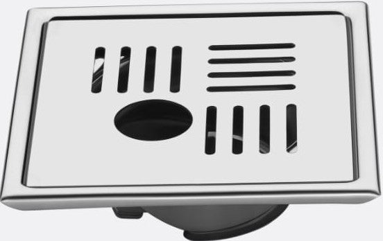 SS FANCY SQUARE TRAP (HOLE)-D116H