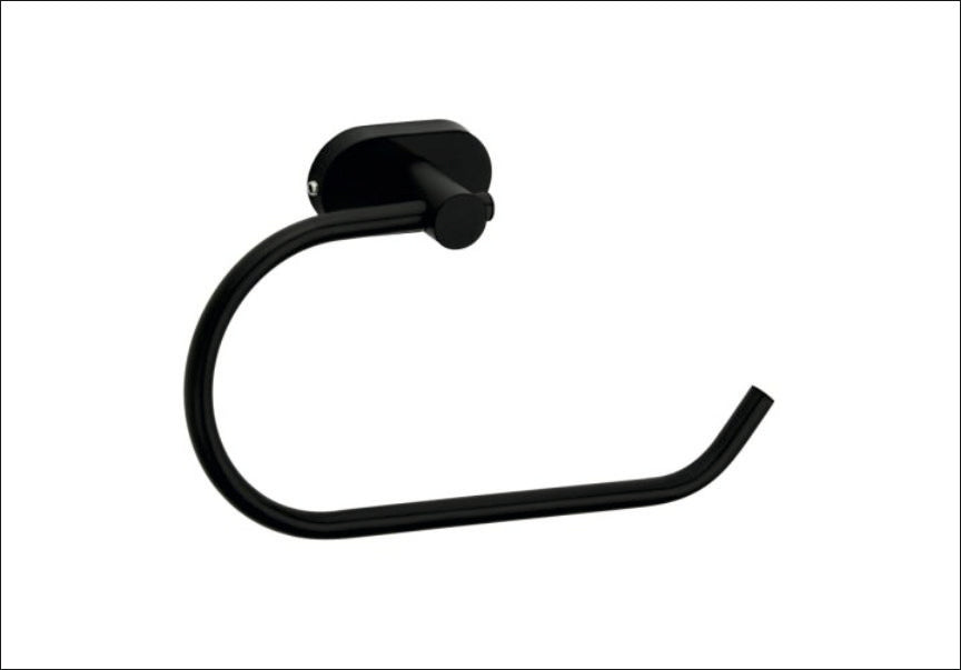 DB105-DOVE BLACK NAPKIN RING