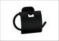 DB108-DOVE BLACK PAPER HOLDER