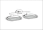 DC109-DOVE DOUBLE SOAP DISH