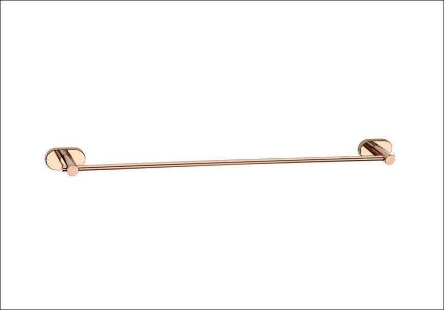 DR102-DOVE ROSE GOLD TOWEL ROD 24"