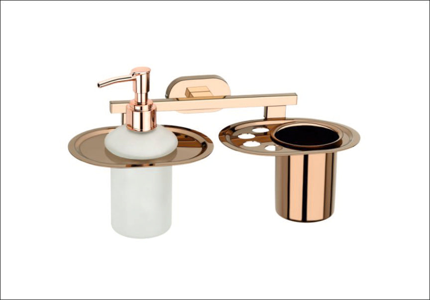 DR112-DOVE ROSE GOLD SHAMPOO + TOOTH