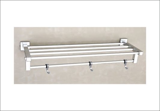 DS101-SQUARE TOWEL RACK 24"