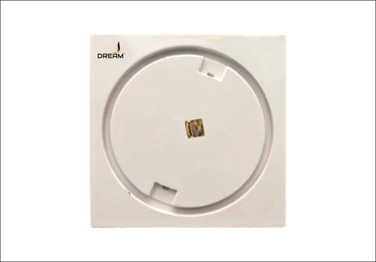 FT02-ABS NICE FLOOR TRAP  6" X 6" IVORY