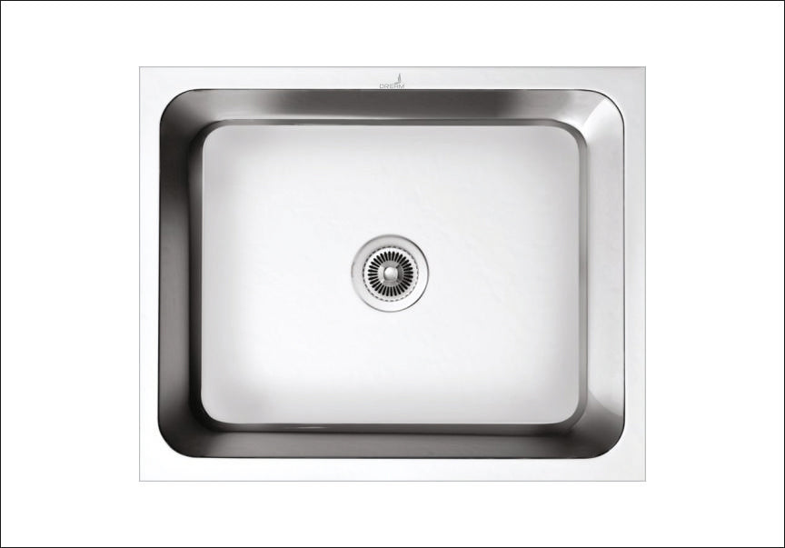 KS22-SS SINK 22"X18"X8" SQUARE