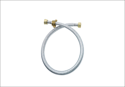 MS02-STEEL CONNECTION PIPE BRASS NUT 1.5 FT