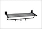 OB113-OCEAN BLACK TOWEL RACK 18''