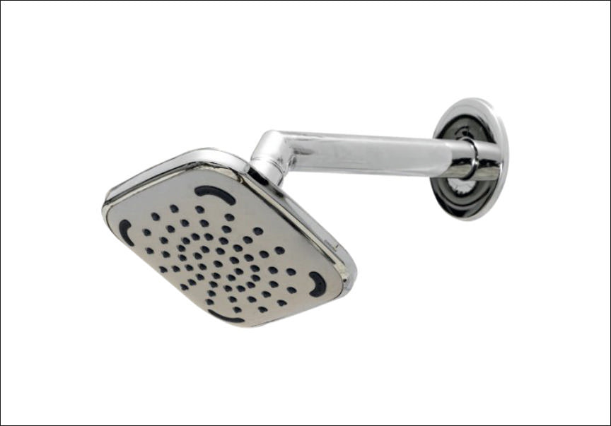 OHS06-ABS 4 X 4 ROME SHOWER WITH ARM