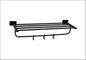 RB101-RICH BLACK TOWEL RACK 24"
