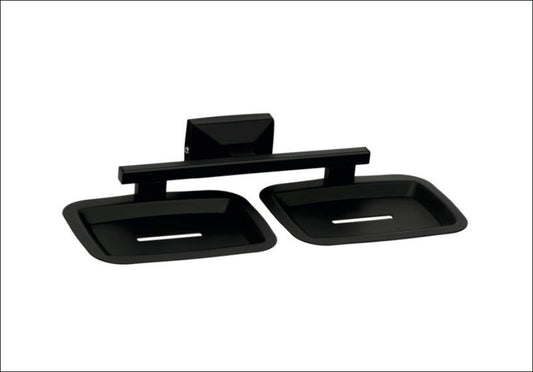 RB109-RICH BLACK DOUBLE SOAP DISH