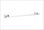 RC102-RICH TOWEL ROD 24"