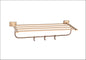 RR101-RICH ROSE GOLD TOWEL RACK 24"