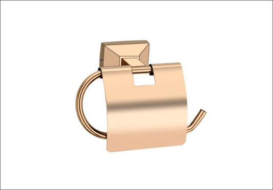 RR108-RICH ROSE GOLD PAPER HOLDER