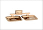 RR109-RICH ROSE GOLD DOUBLE SOAP DISH