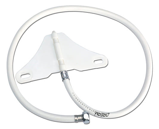 PVC BUTTERFLY JET SPRAY 2 MTR WHITE-DJ16W